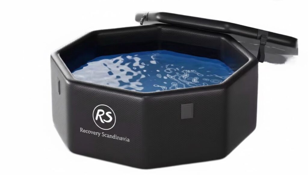 Isbad deluxe med vand i.